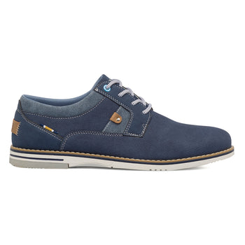 Stringate casual blu navy da uomo con lacci a contrasto Glams, Uomo, SKU m121000324, Immagine 0